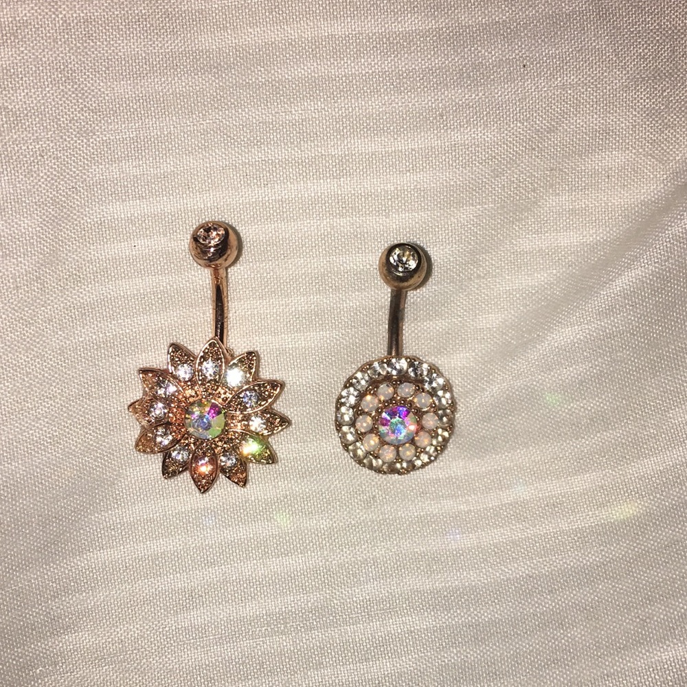 Rose Gold Belly Button Ring